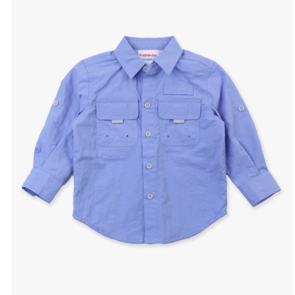 Ruffle Butts Sun Protective Button Down Shirt